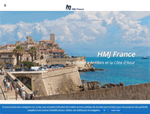 Tablet Screenshot of hmj-france.com